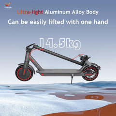 Electric Scooter Max Range 19 Miles Powerful 350W Motor 8.5 Inch Honeycomb Tires EQ001
