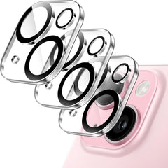 JETech Camera Lens Protector for iPhone 15 Pro 6.1-Inch and iPhone 15 Pro Max 6.7-Inch, 9H Tempered Glass, Anti-Scratch, Case Friendly, Does Not Affect Night Shots, HD Clear, 3-Pack