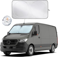 EcoNour Car Windshield Sun Shade with Storage Pouch
