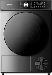Terim TERFL9DSKYT Heat Pump Dryer, 9kg, 16 Programs, Sensor Dry, Delay Option, Anti Crease, Child Lock, Drum Light, Dark Silver