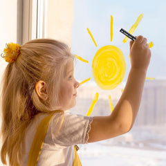 Dry Wipe Erase Chalk Markers Pack of 20 Colours