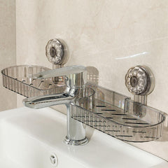 Faucet Caddy Organizer with U-Shaped Cutout