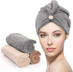 3 Pack Hair Drying Towels
