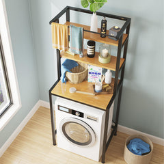 Mylindde Over Washing Machine Storage Rack