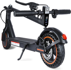 Electric Scooter for Adults, 500W Motor, Max 17-20 Mph Speed, 19 Miles Long Range, 8.5 Inch Solid Tires,