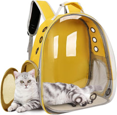 Cat Carrier Bubble Bag, Transparent Breathable Capsule Backpack