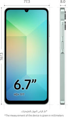 Samsung (Renewed) Galaxy A06 5G, Android Smartphone, Dual SIM Mobile Phone, 4GB RAM, 64GB Storage, Light Green (International Version)
