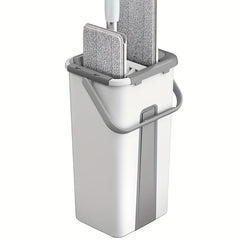 Hand-free Wash Flat Mop And Bucket Set
