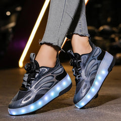 Shoes with Wheels Kid Roller Skates Shoes