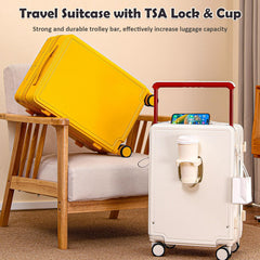 Winsoyya Suitcase Trolley Carry on Hand Cabin Luggage