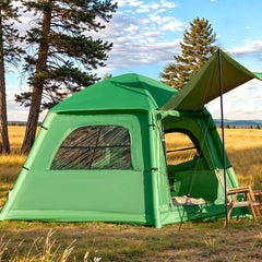 UAE STOCK Inflatable Tents for Camping, 4/6/8/10/12 Person Blow Up Tent