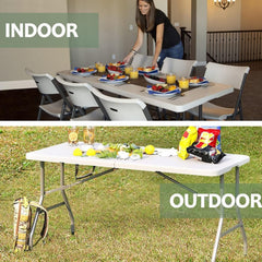 Plastic Outdoor Folding Picnic Table