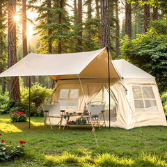 UAE STOCK Inflatable Tents for Camping, 4/6/8/10/12 Person Blow Up Tent