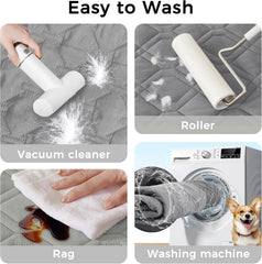Double-Sided Waterproof Pet Blanket for Dogs & Cats, 50×70cm