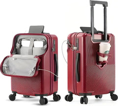 TERE 20" Carry On Luggage Travel Trolley Bag Suitcase