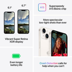 Apple (Refurbished) iPhone 14 5G 128GB Phone - Starlight