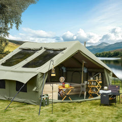 UAE STOCK Inflatable Tents for Camping, 4/6/8/10/12 Person Blow Up Tent