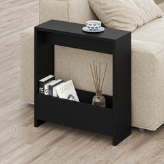 Side Table with Magazine Rack for Living Room and Office -entryway table- Side/End Table - 55 x 20 x 60cm