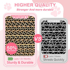 Cat Scratching Board, Foldable Extra Long with Catnip