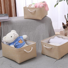 Storage Basket Organizer with Handles