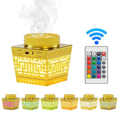 Golden Middle Eastern Aromatherapy Night Light Speaker NE121 AL163 - Nimall