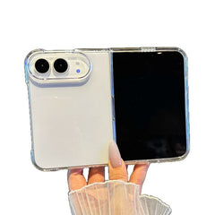 Suitable for Apple iPhoneDuo mobile phone case, the new wide folding screen is light and high transparent, and the anti-drop protective case is simple.