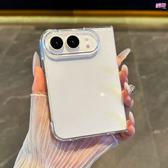 Suitable for Apple iPhoneDuo mobile phone case, the new wide folding screen is light and high transparent, and the anti-drop protective case is simple.