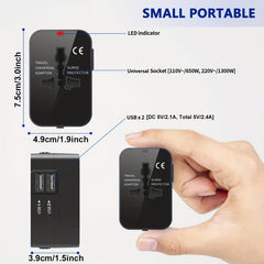 Travel Charger With Dual USB Charging Ports
