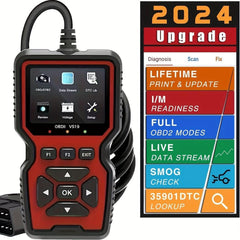 جهاز V519 Universal Car OBD II Diagnostic Scannerجهاز كشف أعطال السيارات