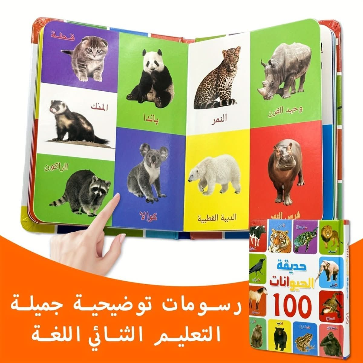 1 Arabic children's comprehensive learning aid book with 11 pages - Nimall