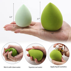 10 - Pack Makeup Beauty Sponge Eggs - Nimall