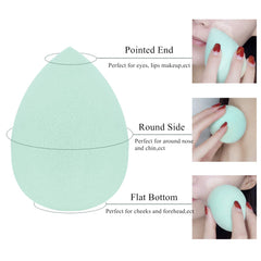 10 - Pack Makeup Beauty Sponge Eggs - Nimall