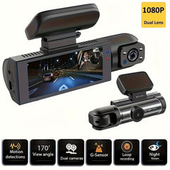 1080P Dual Camera Car Driving Recorder AH032 - Nimall