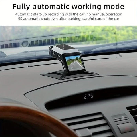 1080P Full HD Dash Cam Car Video Driving Recorder With Center Console LCD - Nimall