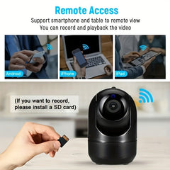 1080P HD Cloud Wireless Auto Tracking Infrared Video Surveillance Camera(Memory Card Not Included) 50% - Nimall