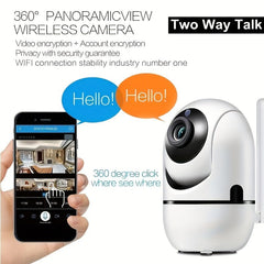 1080P HD Cloud Wireless Auto Tracking Infrared Video Surveillance Camera(Memory Card Not Included) 50% - Nimall