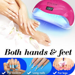 180W UV LED Nail Lamp Purple OV003 - Nimall