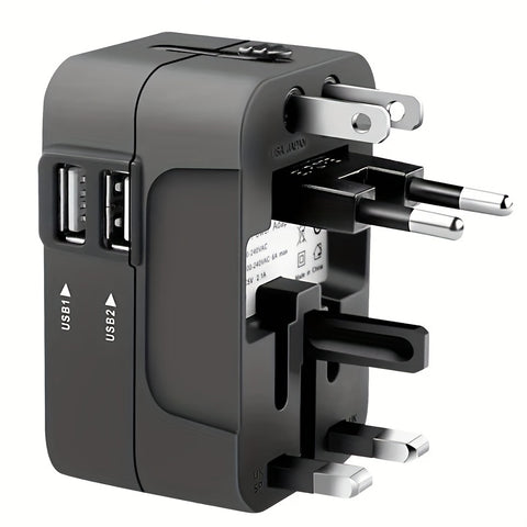 Travel Charger With Dual USB Charging Ports