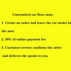 Car floor mats for all models AH036