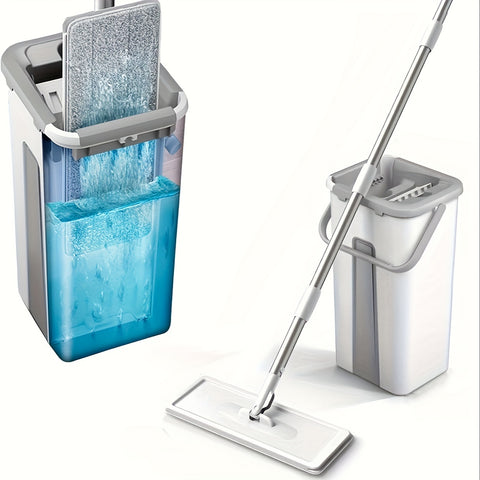 Mop And Bucket With Wringer Set