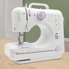 1pc Compact Purple Electric Sewing Machine For Beginners 50% - Nimall