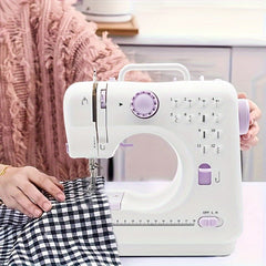 1pc Compact Purple Electric Sewing Machine For Beginners 50% - Nimall