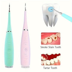 1pc Dental Tartar Removal, Teeth Cleaning, Rechargeable Model, Dental Rinse, 5 Gear Adjustment, Immediately Remove Dental Plaque And Stains - Nimall