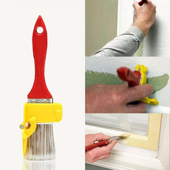 1pc Edger Paint Brush Durable Lightweight Clean Brush Painting Brush With Wood Handle DIY Tool For Frame Wall Ceiling Edges Trim - Nimall