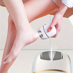 1pc Electric Foot Grinder, Rechargeable Thick Leather Polishing Foot Grinder, Foot Grinder, Foot Callus Remover - Nimall