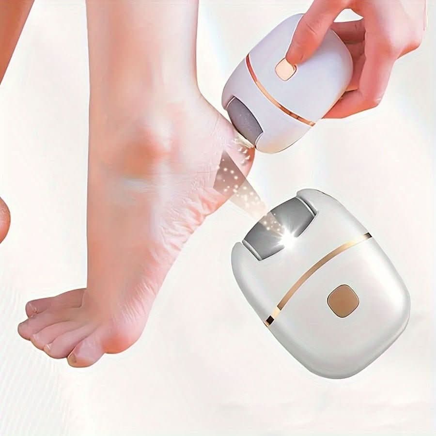 1pc Electric Foot Grinder, Rechargeable Thick Leather Polishing Foot Grinder, Foot Grinder, Foot Callus Remover - Nimall