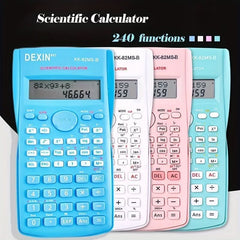 1pc Engineering Scientific Calculator 2 Line Function Calculator Fraction Calculator Statistic Calculator For High School Calculator Non Graphing Scientific Calculators For Architecture Statistics - Nimall