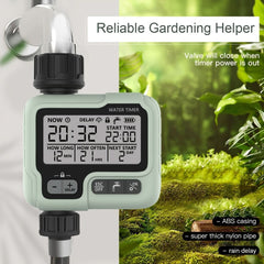 1pc HCT - 322 Automatic Water Timer Garden Digital Irrigation Machine Intelligent Sprinkler Timer Outdoor Use To Save Water &Time - Nimall