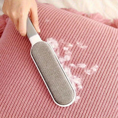 1pc, Reusable Lint Brush, Double - sided Pet Hair Removal Brush, Manual Electrostatic Sticky Lint Pet Hair Dust Brush, Carpet Pet Dog Cat Hair Remover Brush, For Clothing, Sofa, Furniture, Bedding, Carpet, Cleaning Tool - Nimall