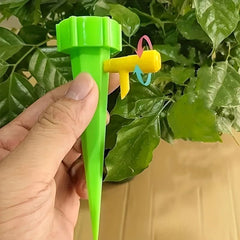 1pc/10pcs, Automatic Drip Spikes Plant Watering Tools Irrigation System Flower Garden Supplies Plant Watering Adjustable Home Self - Watering Device, Color Random - Nimall